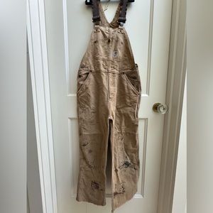 Tan Carhartt Overalls
